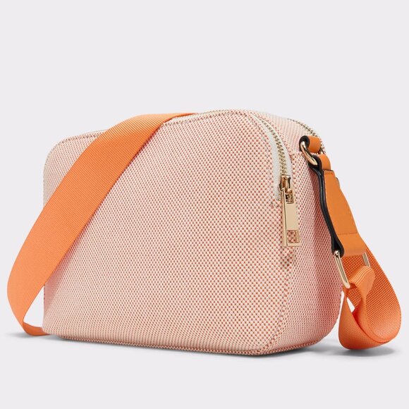 NWT Strobe Lights Double Zip Crossbody Bag With Tassel - Picture 3 of 4